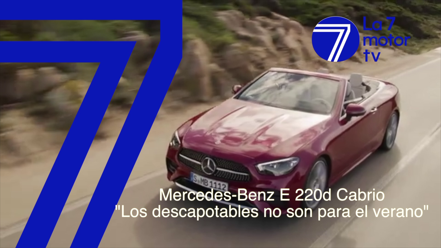 Mercedes-Benz E 220d Cabrio: los descapotables no son para el verano