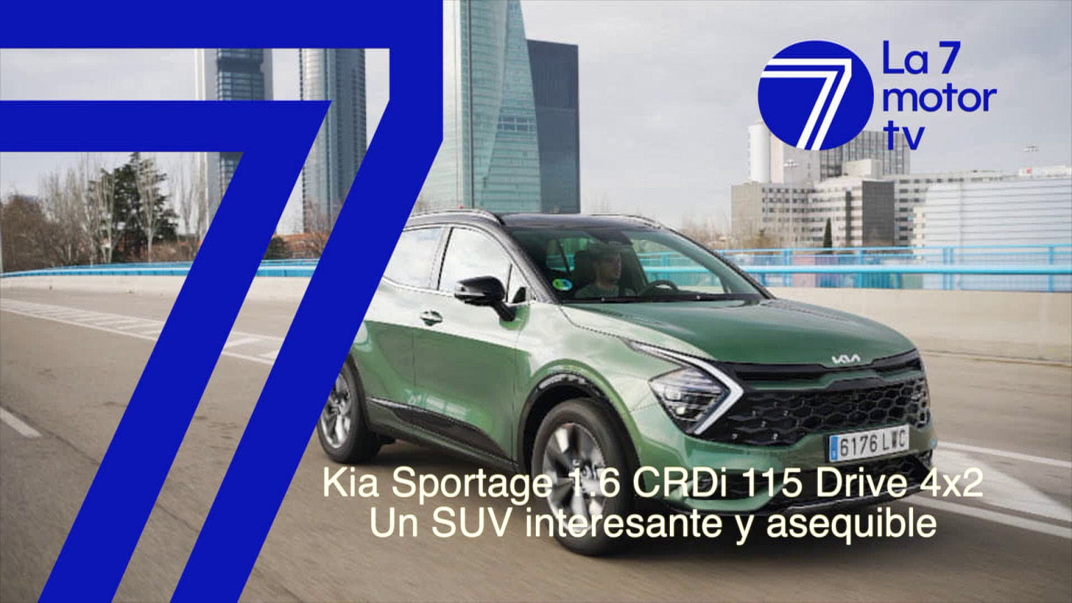 Kia Sportage 1.6 CRDi 115 Drive 4×2: un SUV interesante y asequible